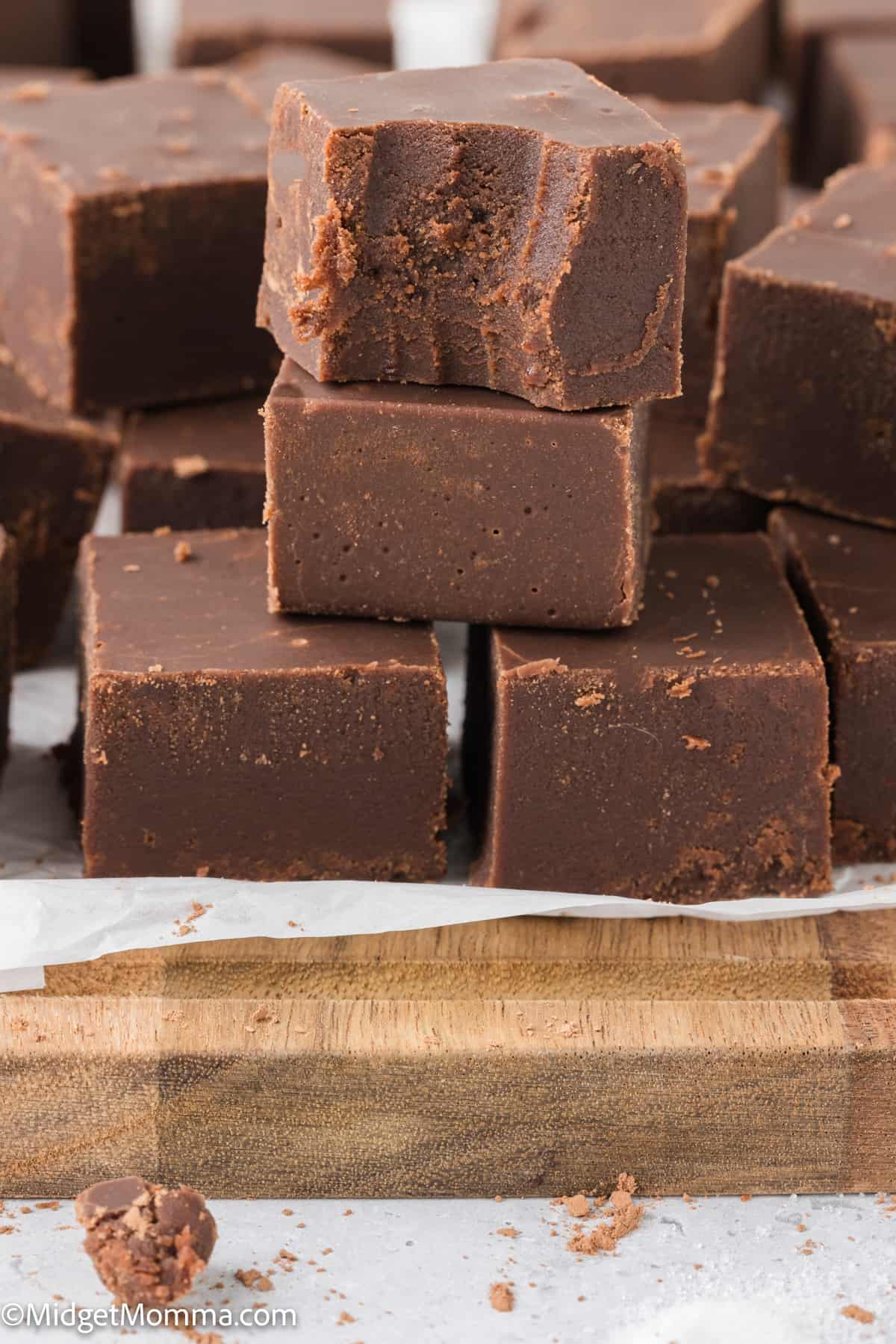 Chocolate Fudge Candy, Handmade Old Fashioned Cocoa Fudge, 1 1/2