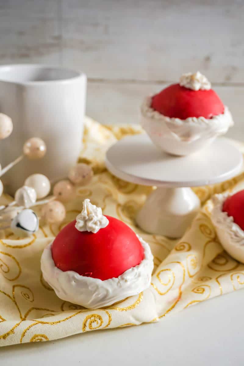 Santa Hot Chocolate Bombs