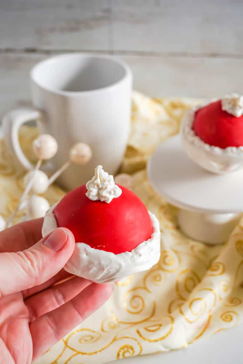 Santa Hot Chocolate Bombs