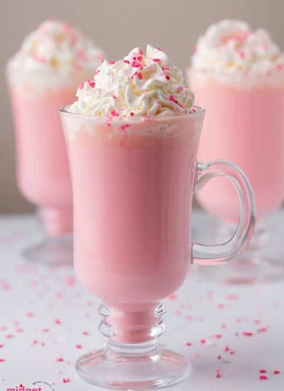 pink hot chocolate