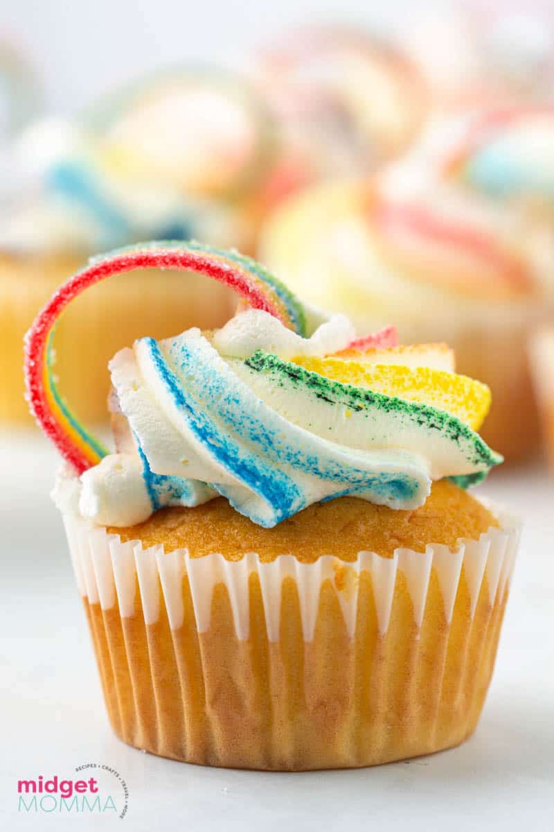 Rainbow Cupcakes