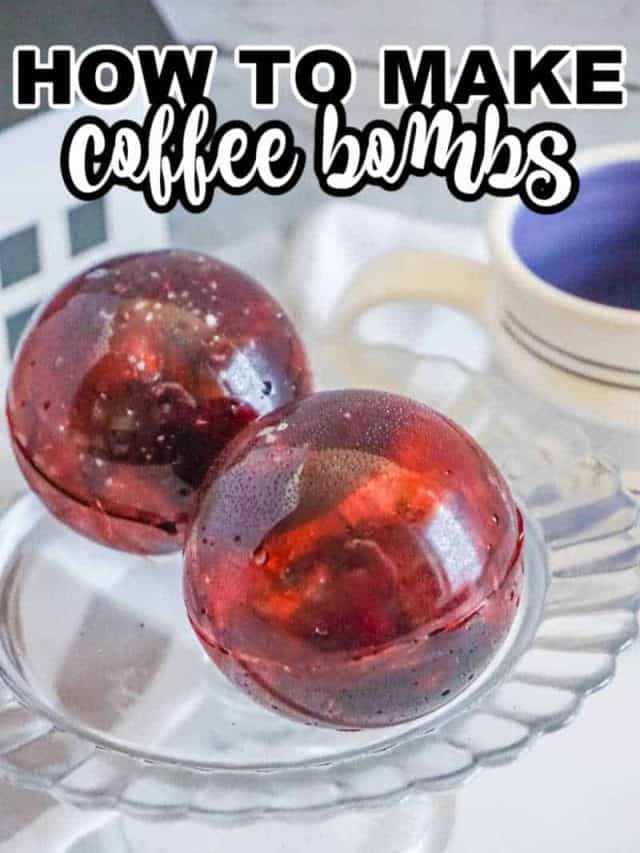 Coffee Bombs Recipe • MidgetMomma