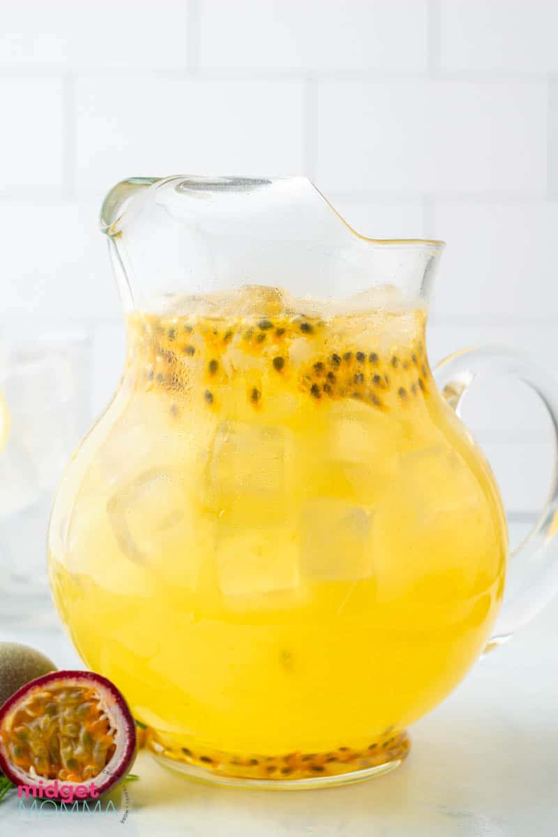 passion fruit lemonade