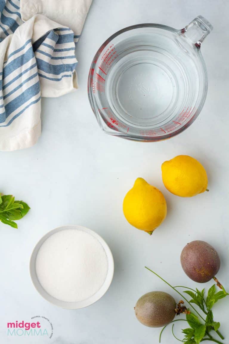 Passion Fruit Lemonade Recipe • MidgetMomma