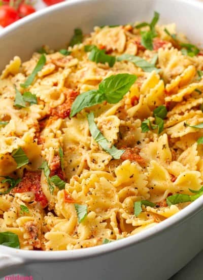 Baked Feta and tomato Pasta