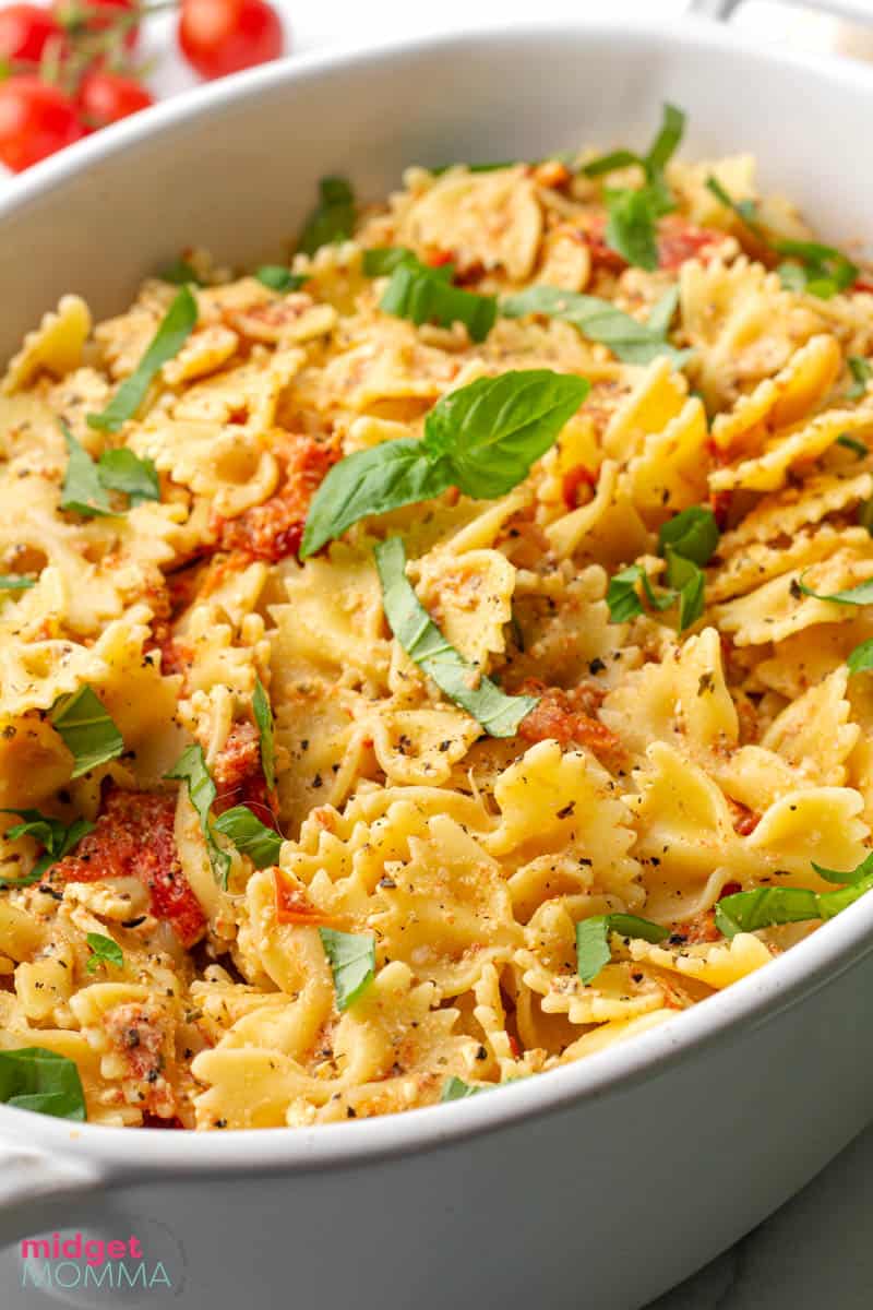 Baked Feta and tomato Pasta