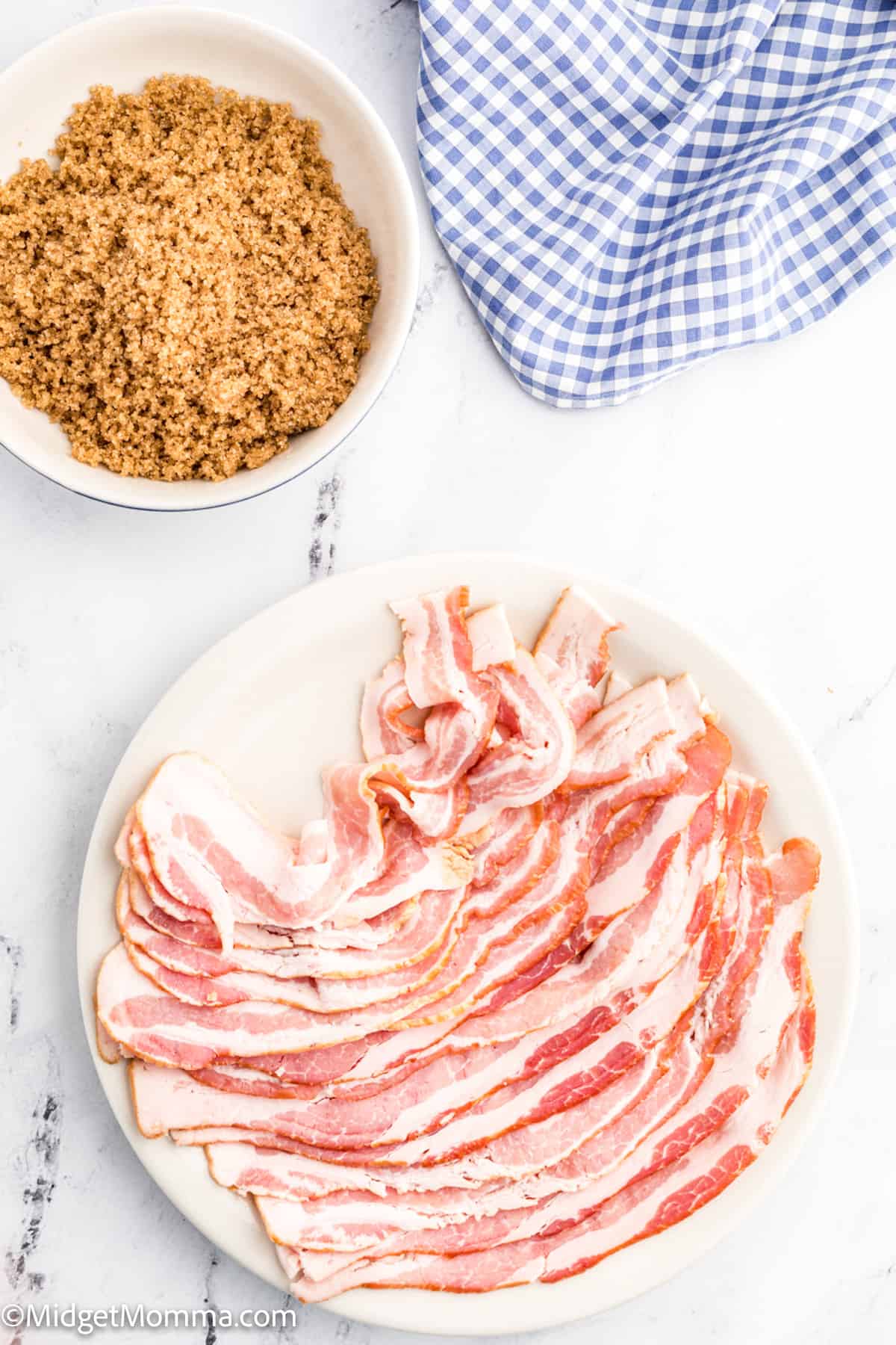 Baked Brown Sugar Bacon Recipe ingredients 