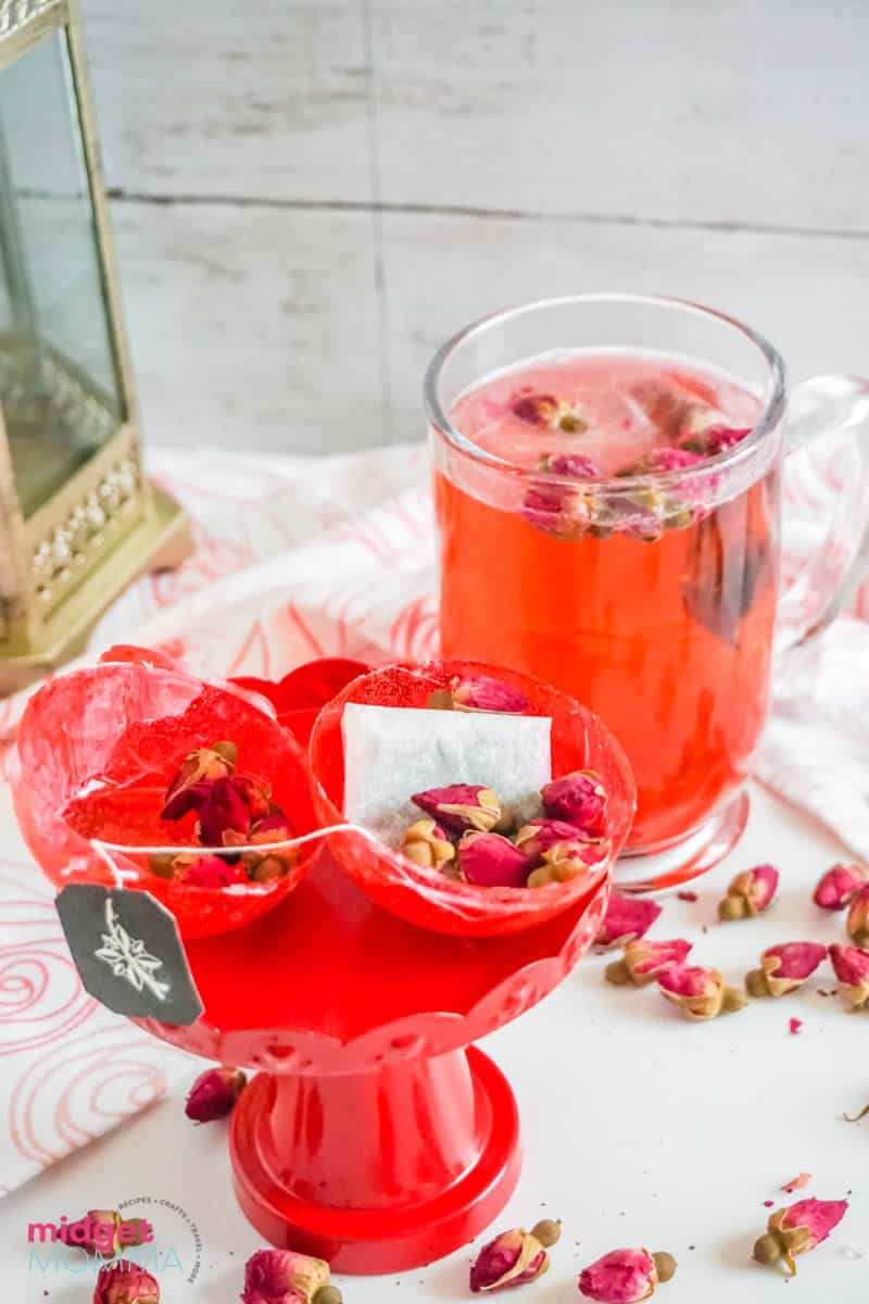 HowTea Bombs with Dried Flowers