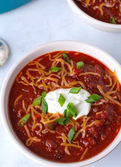 Stove Top homemade Chili