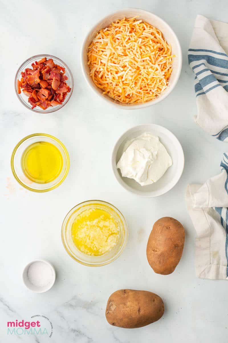 Twice Baked Potatoes ingredients