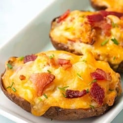 Twice baked potatoes