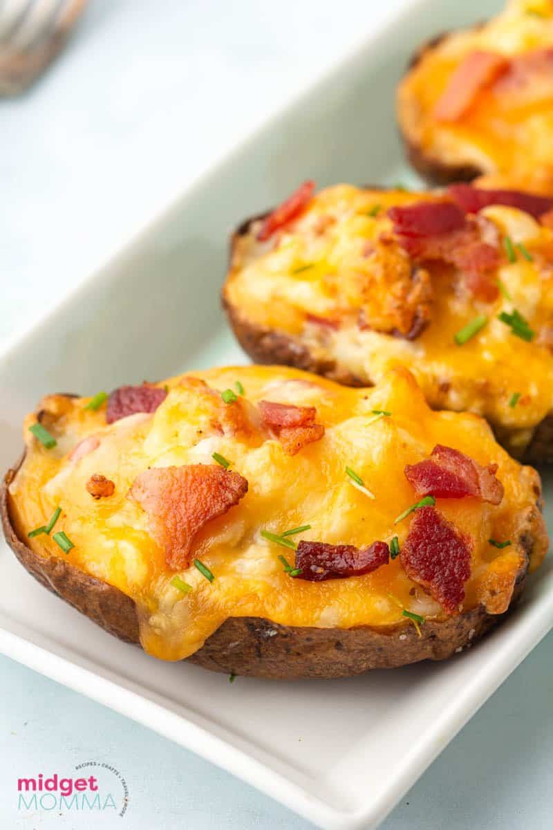 Twice baked potatoes