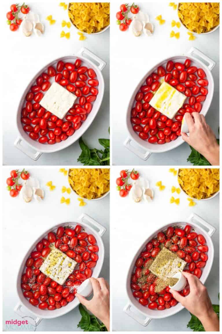 Baked Feta Pasta (With Cherry Tomatoes)