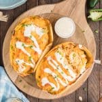 buffalo chicken spaghetti squash recipe