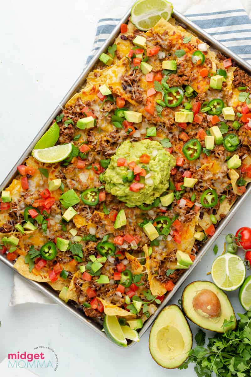 sheet pan nachos