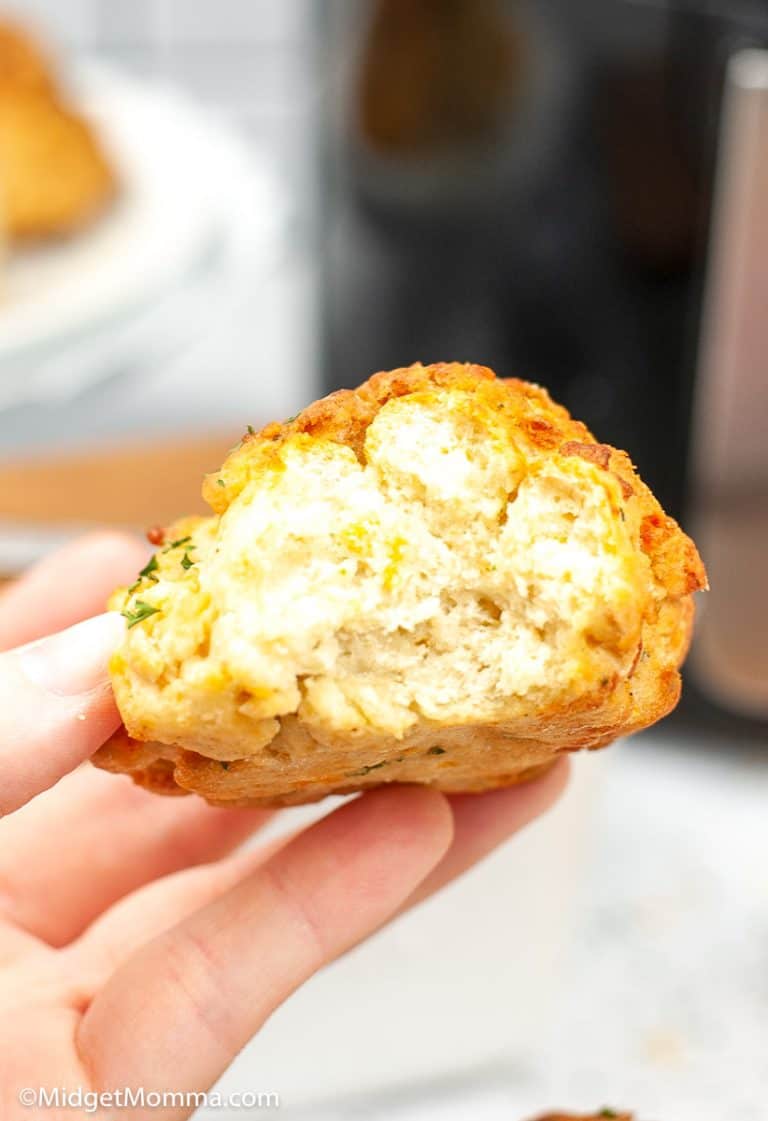 Air Fryer Cheddar Bay Biscuits • MidgetMomma