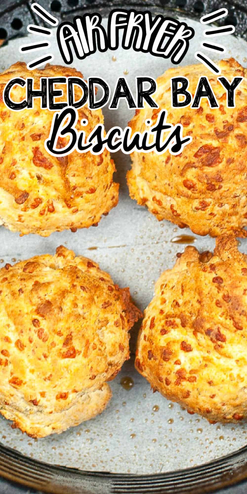 Air Fryer Cheddar Bay Biscuits • MidgetMomma