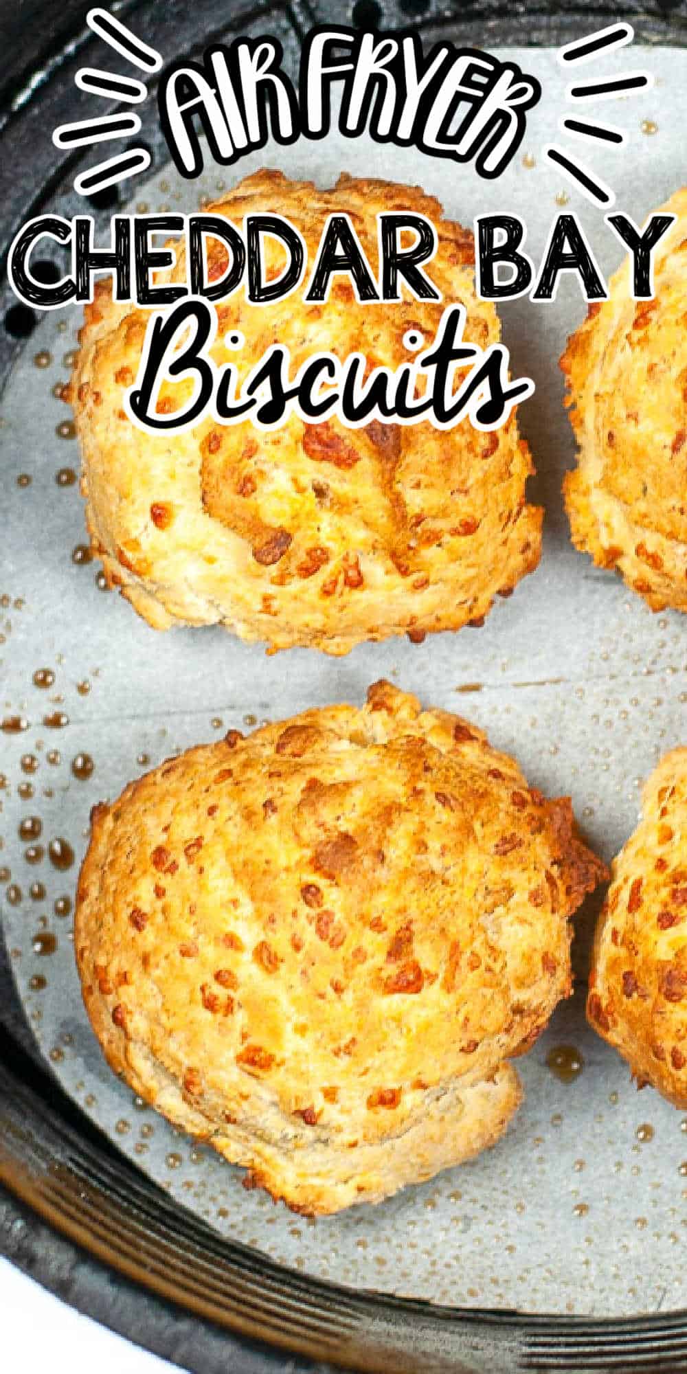 Air Fryer Cheddar Bay Biscuits • MidgetMomma