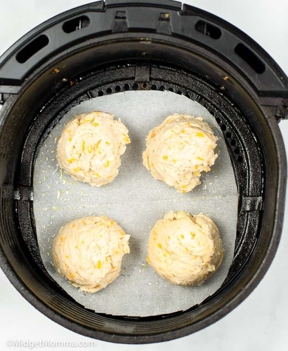 Air Fryer Cheddar Bay Biscuits • MidgetMomma