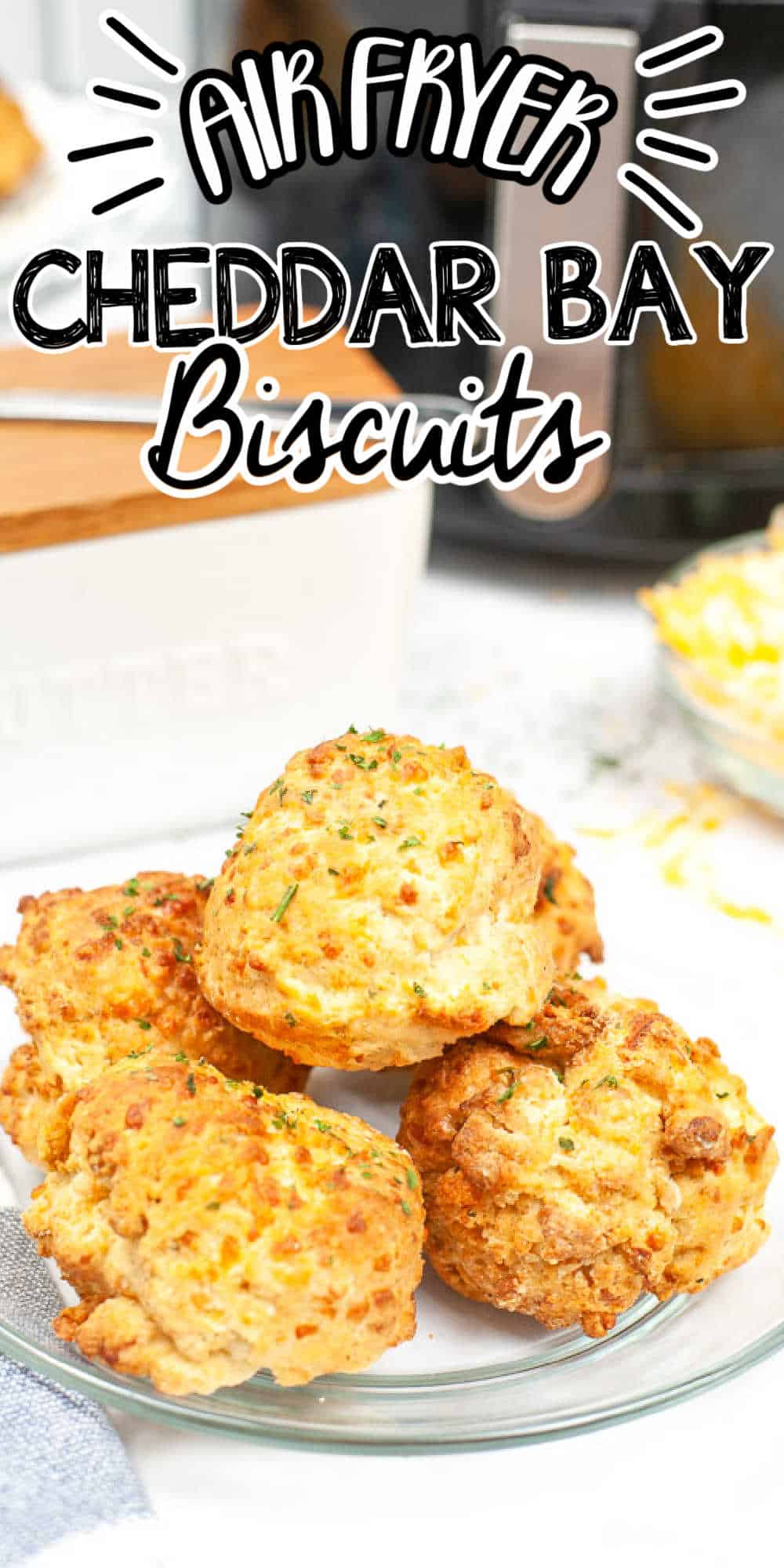 Air Fryer Cheddar Bay Biscuits • MidgetMomma