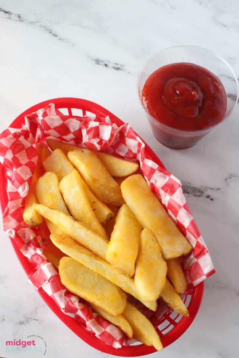 Air Fryer Frozen Steak Fries top photo