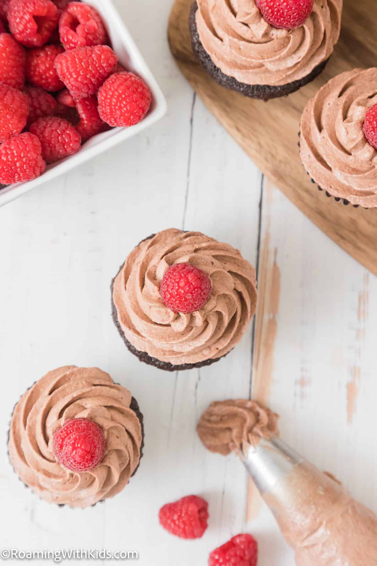 Chocolate Raspberry Cupcakes Recipe