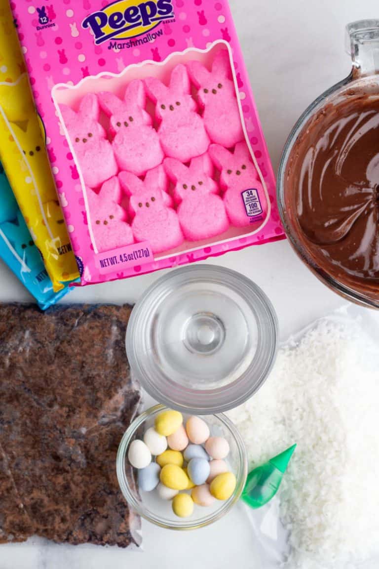 Easter Chocolate Pudding Parfaits • MidgetMomma