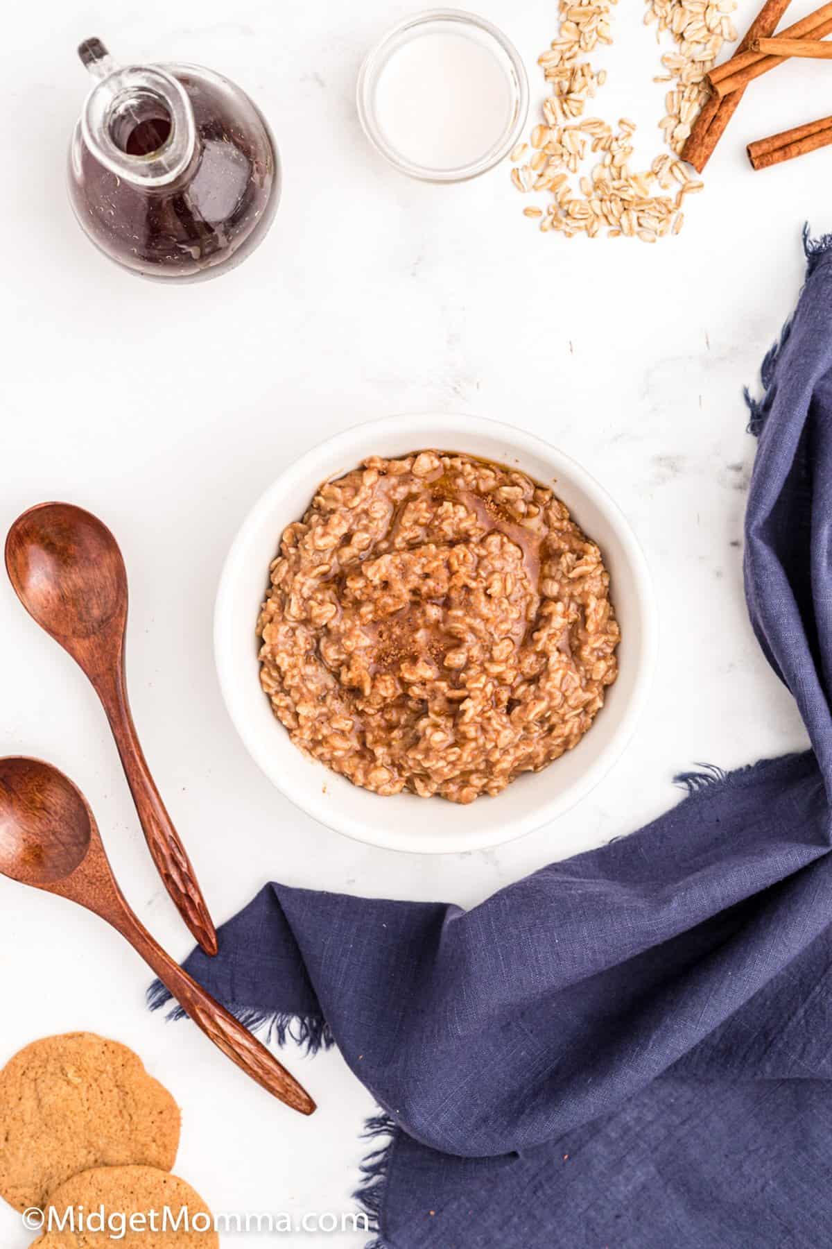 Gingerbread Stove top Oatmeal Recipe