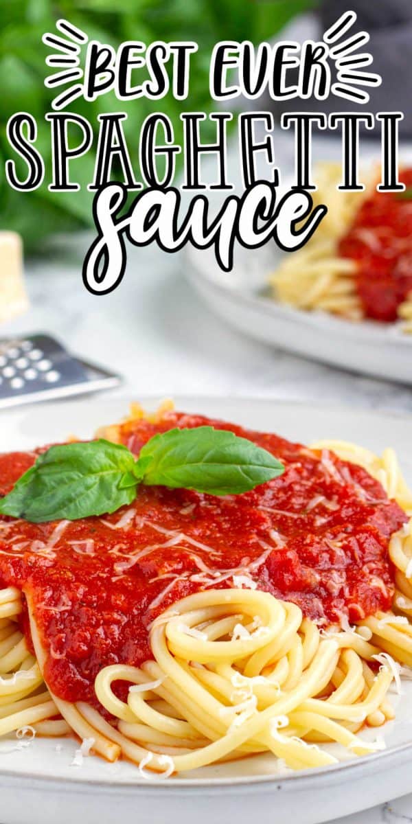 Best-Ever Spaghetti Sauce