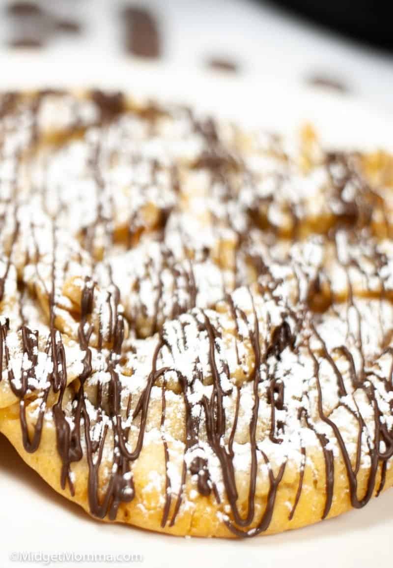 Instant Pot Funnel Cakes close up photo