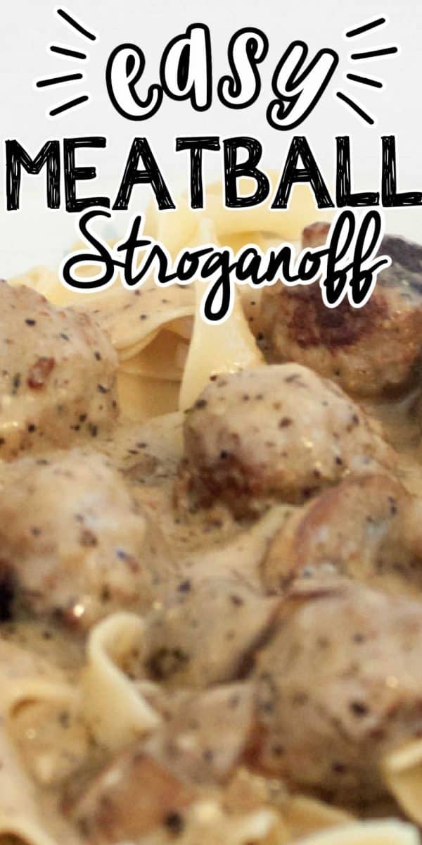 Easy Meatball Stroganoff Recipe Recipe • MidgetMomma
