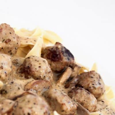 Meatball Stroganoff