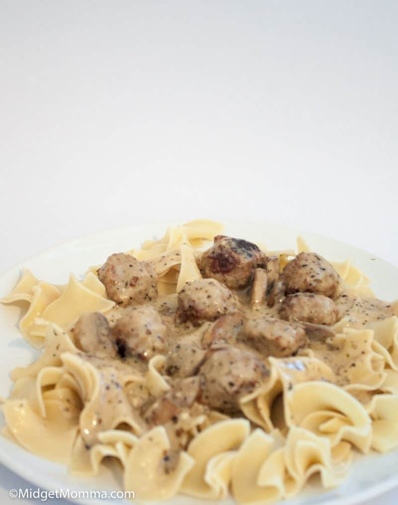 Meatball Stroganoff