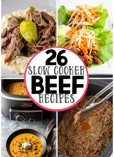 Slow cooker beef recipes