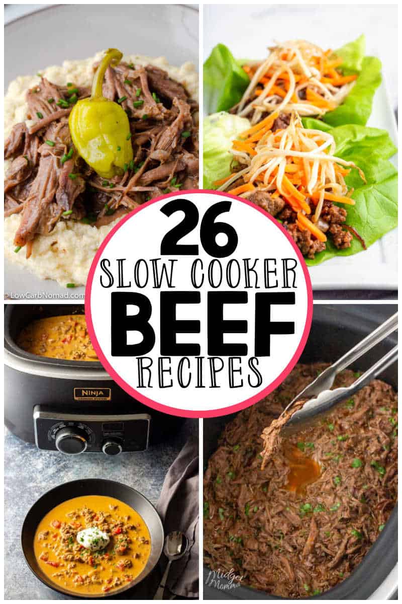 Slow cooker beef recipes