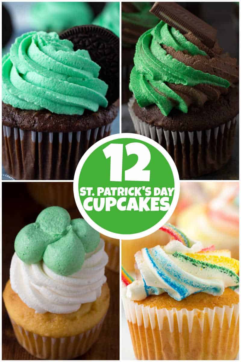 St. Patrick's Day Cupcakes 