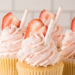 Strawberry Lemonade Cupcakes Recipe