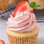 Strawberry cupcakes recipe