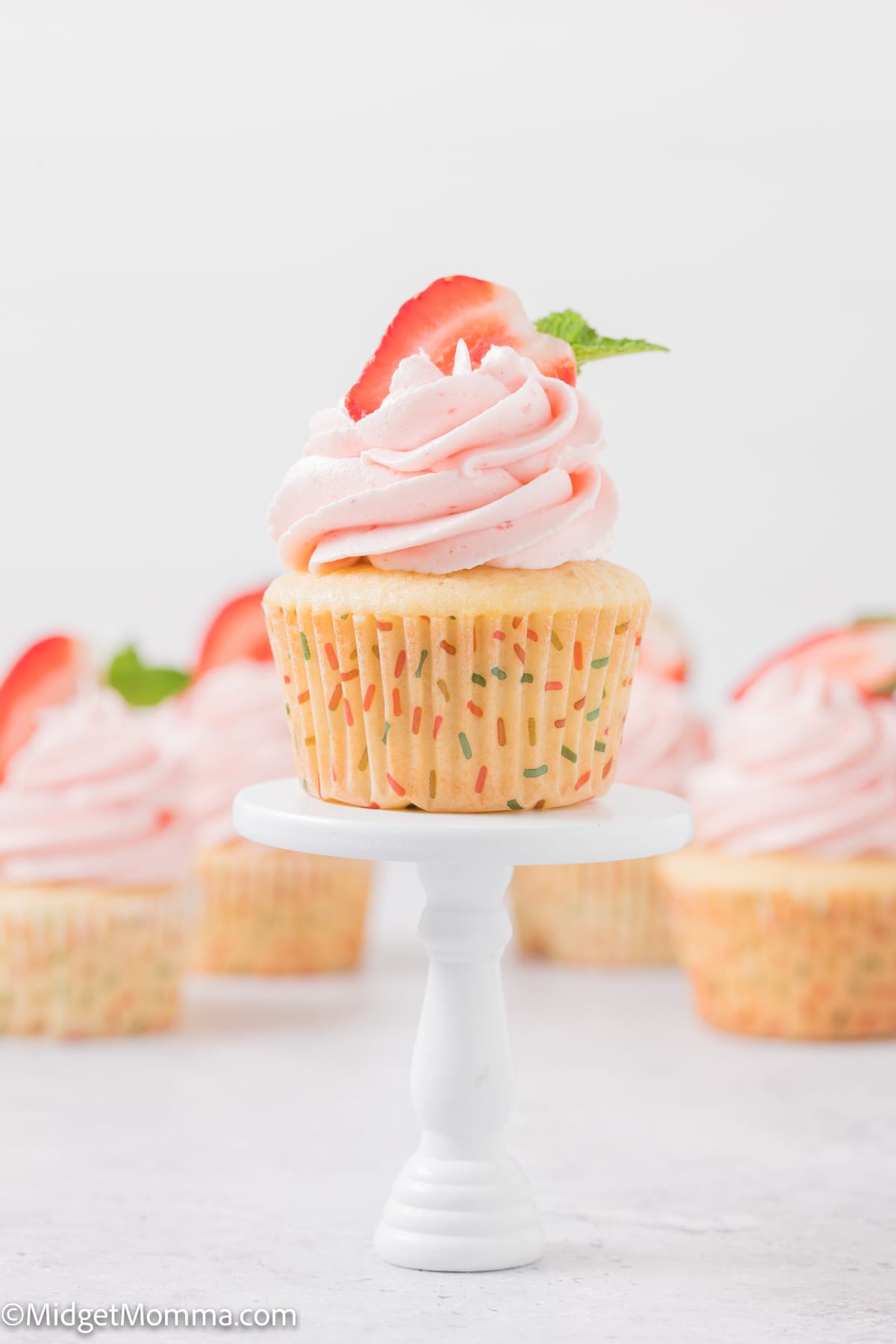 Strawberry cupcakes recipe