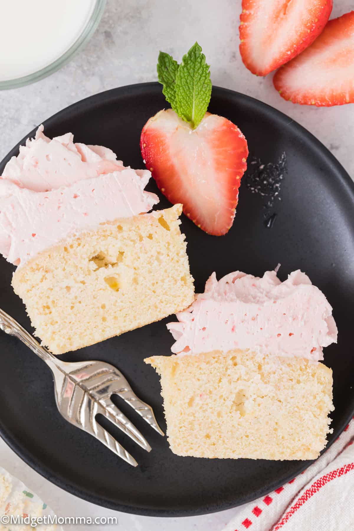 Strawberry cupcakes recipe