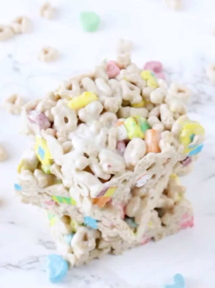 Lucky Charm Marshmallow Treats