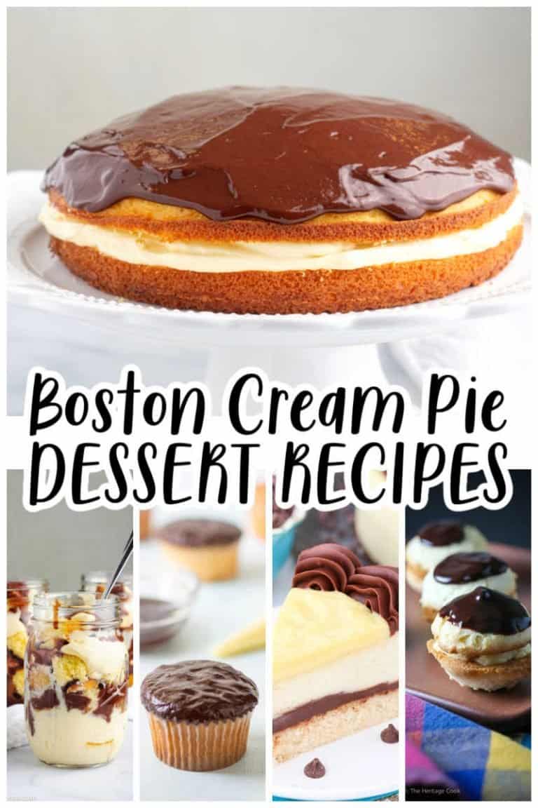 10 Amazing Boston Cream Pie Dessert Recipes • MidgetMomma
