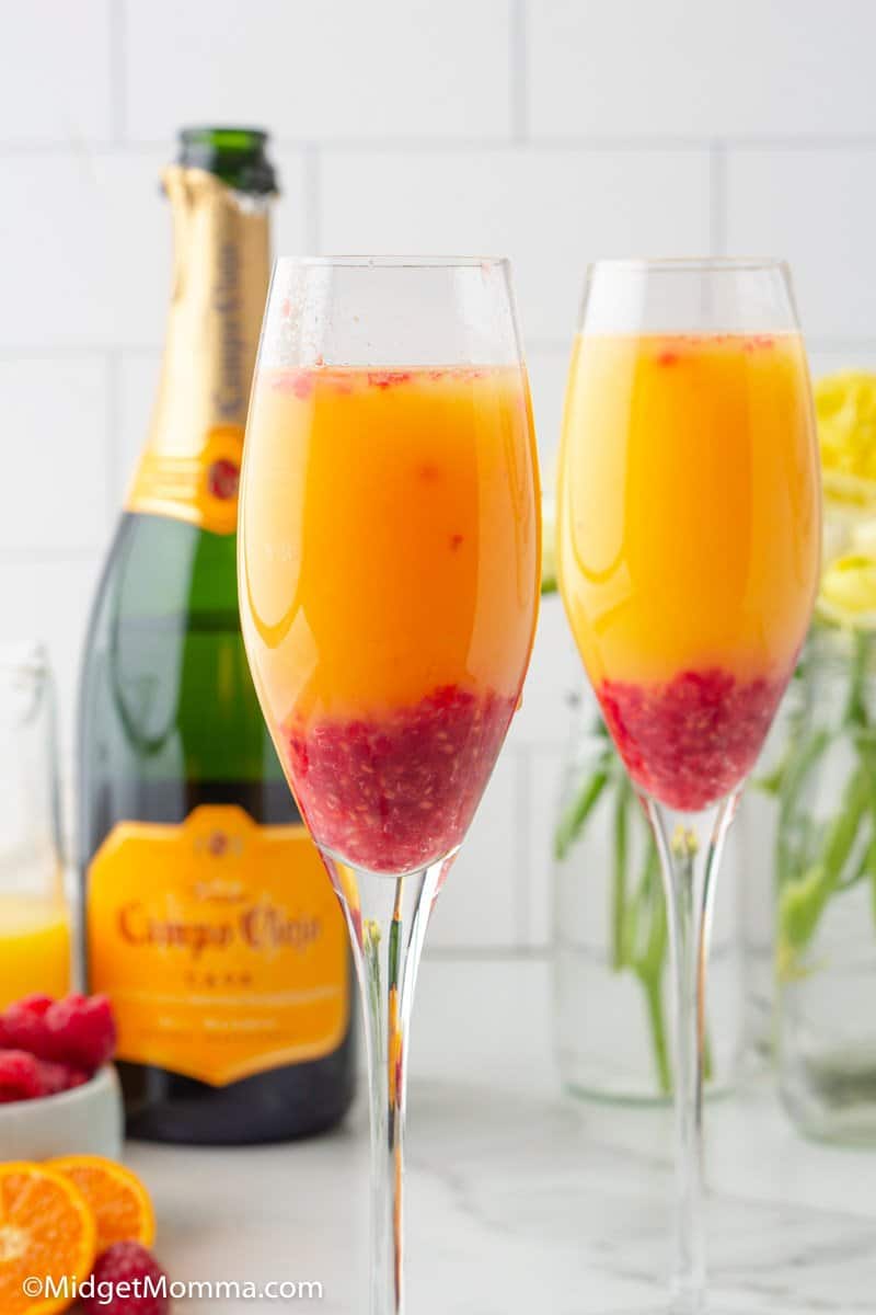 Raspberry Mimosas