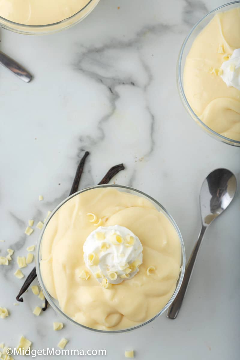 Homemade Vanilla Pudding • MidgetMomma