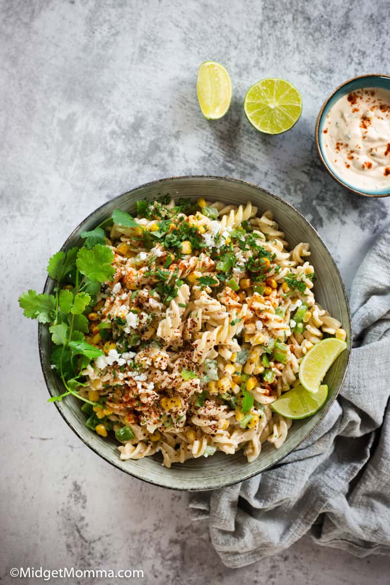 Mexican street Corn Pasta Salad Recipe