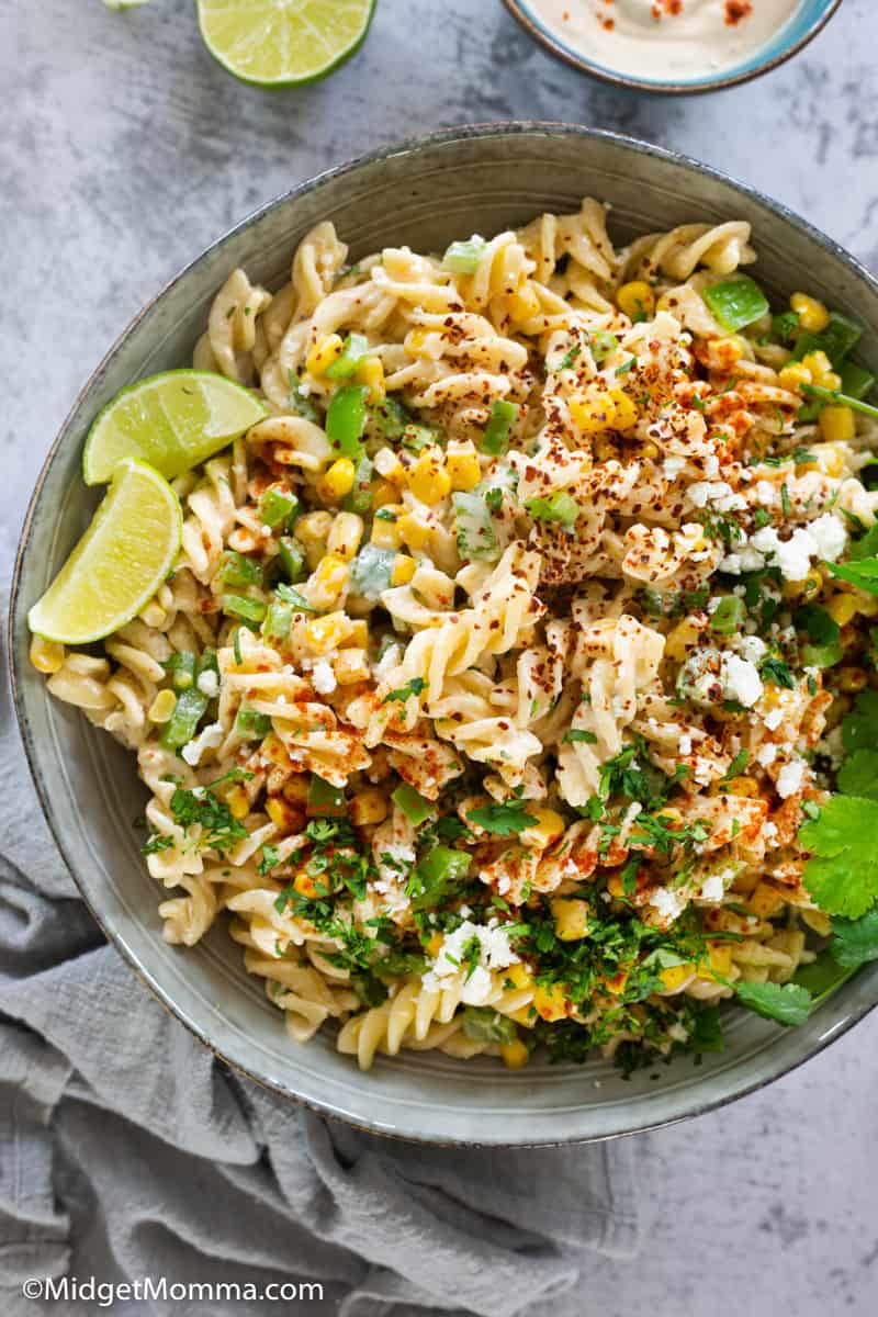 Mexican street Corn Pasta Salad Recipe