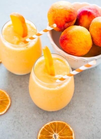 Peach Mango Smoothie