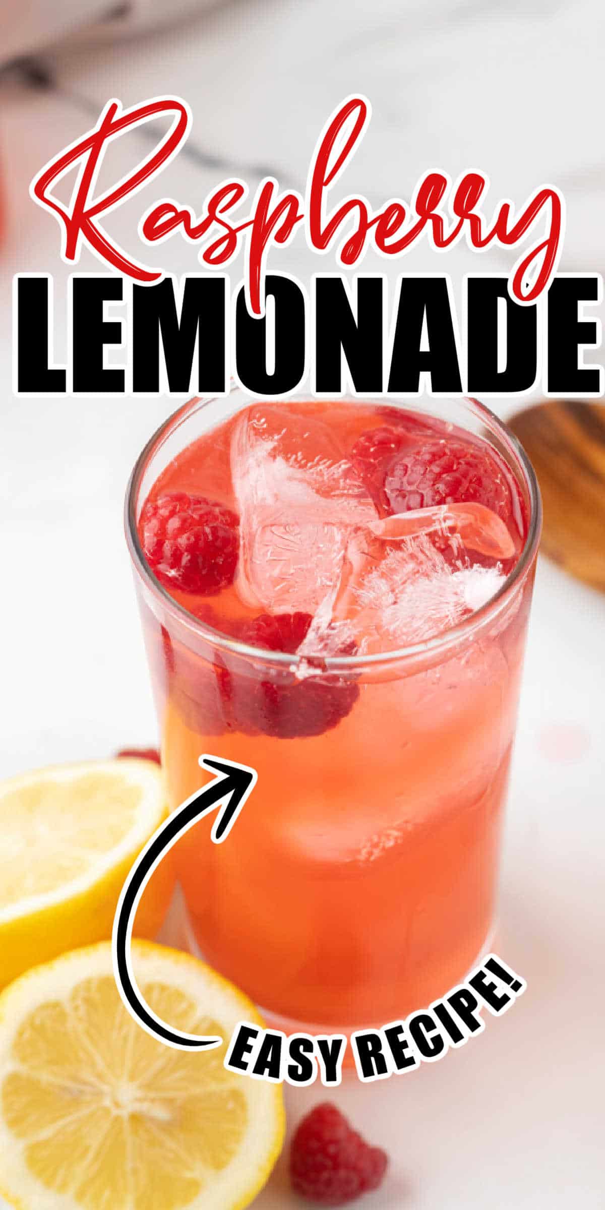 Homemade Raspberry Lemonade Recipe • MidgetMomma