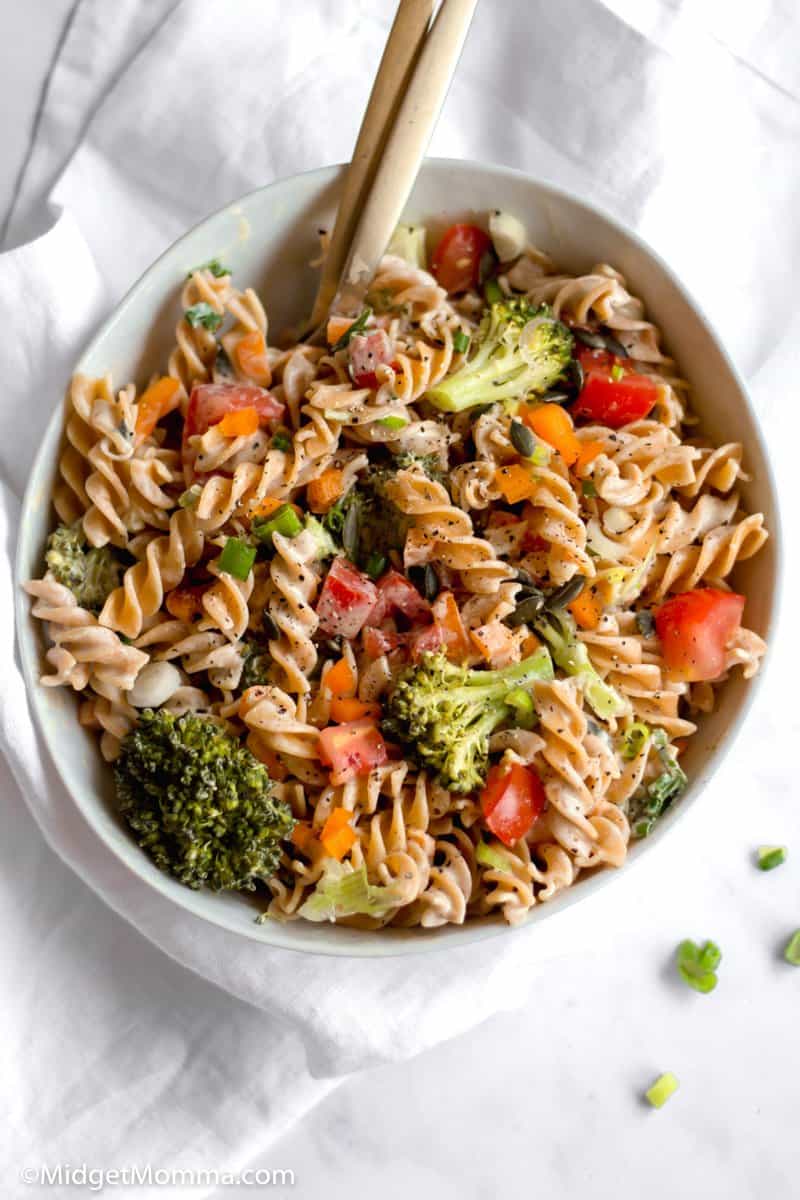 Tahini Pasta Salad Recipe