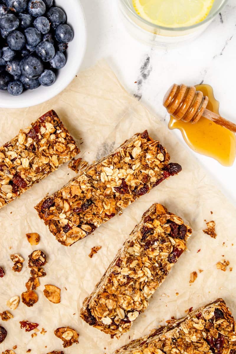 cranberry granola bars